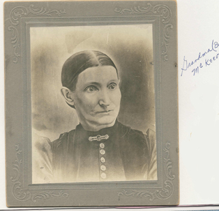 Grandma 'Alice' Agusta (Burton) McKeever Grandma McKeever