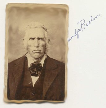 Great Grandpa David Burton Great Grandpa Burton