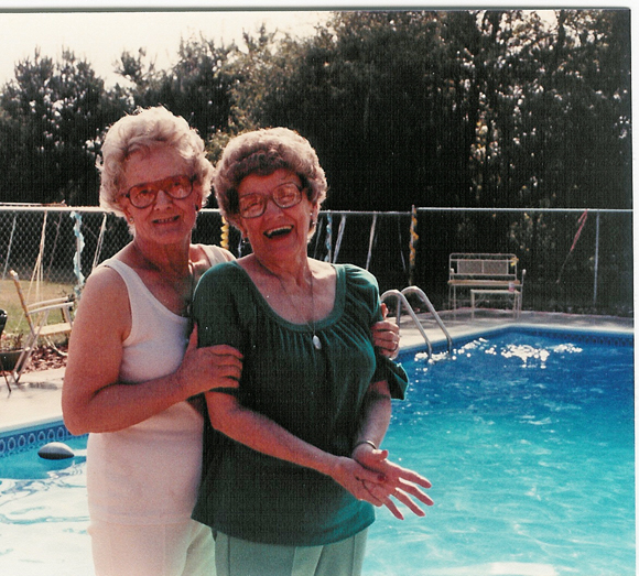 Marguerite & Mildred circa 1980s Marguerite & Mildred circa 1980s