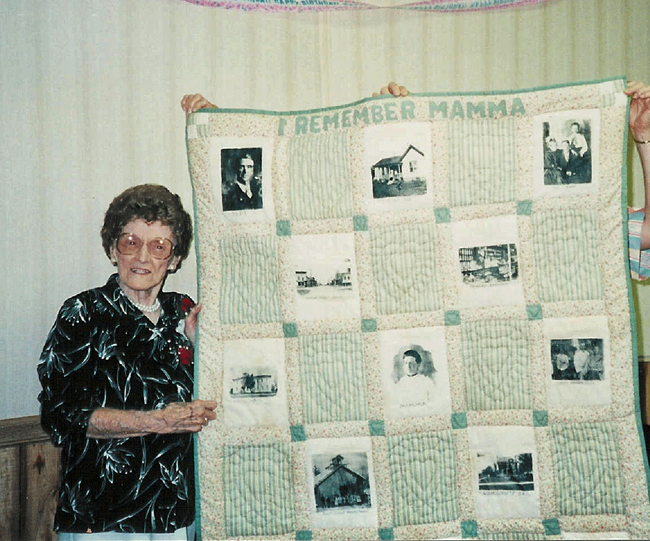 Nonnie's Quilt on the Occasion of her 90th Birthday Nonnie's Quilt on the Occasion of her 90th Birthday
